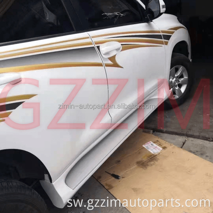 Vifaa vya Gari Sehemu ABS Hatua ya Plastiki Kuendesha Bodi ya miguu ya FJ150 2014 - 2018